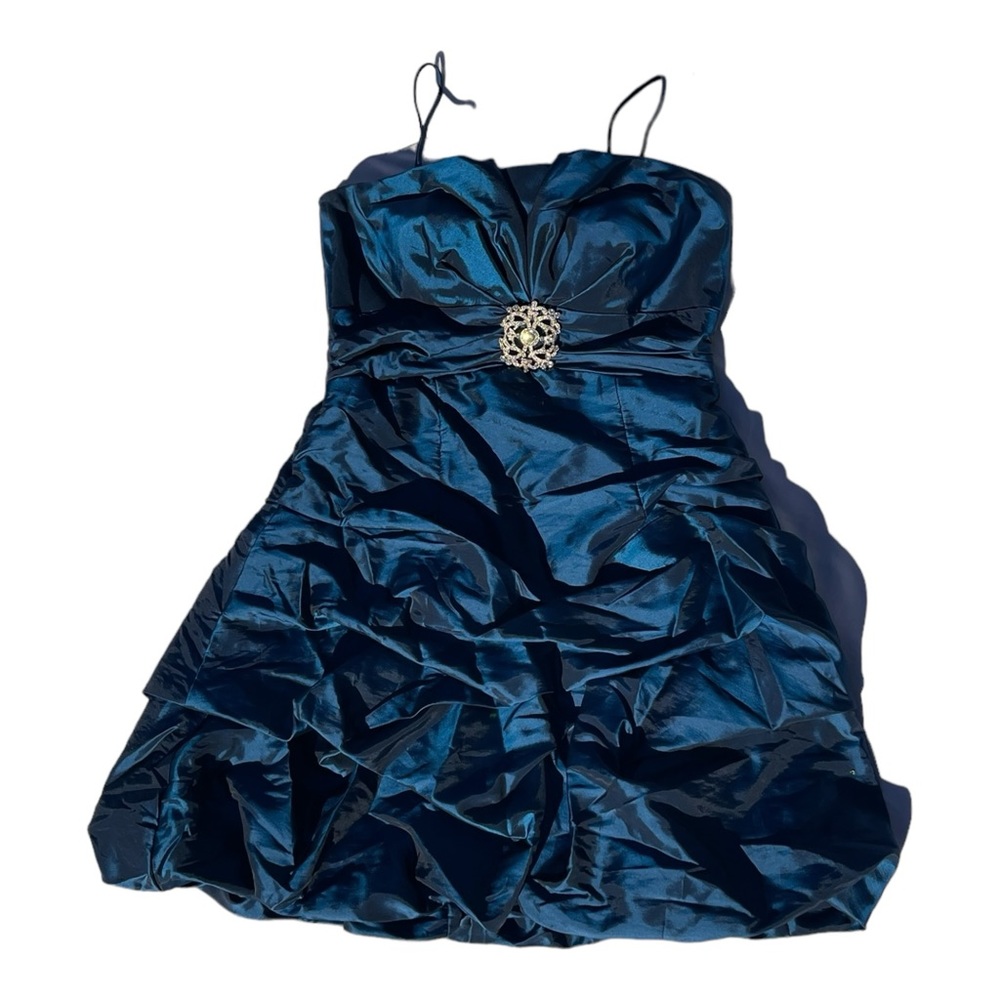 NWOT Blue Betsy & Adam by Linda Bernell Dress Size 8 - Picture 4 of 12